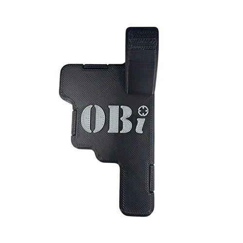 OBi Trigger Case on kompakti 3D-tulostettu kotelo, joka suojaa varatriggereitäsi ilman turhaa tilan käyttöä. Helppo löytää ja kuljettaa aseesi mukana.